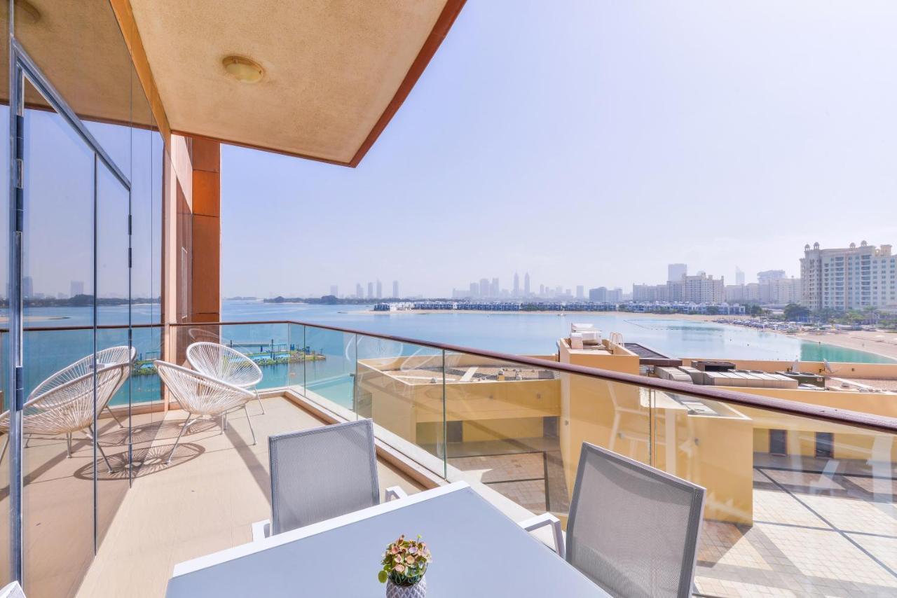 Apartamento Tiara - Luxury Palm Jumeirah - Private Beach And Pool! Dubái Exterior foto