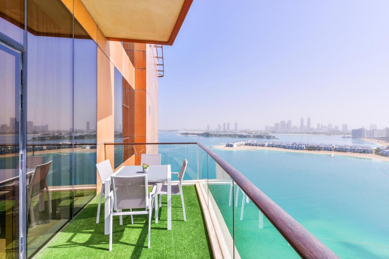 Apartamento Tiara - Luxury Palm Jumeirah - Private Beach And Pool! Dubái Exterior foto